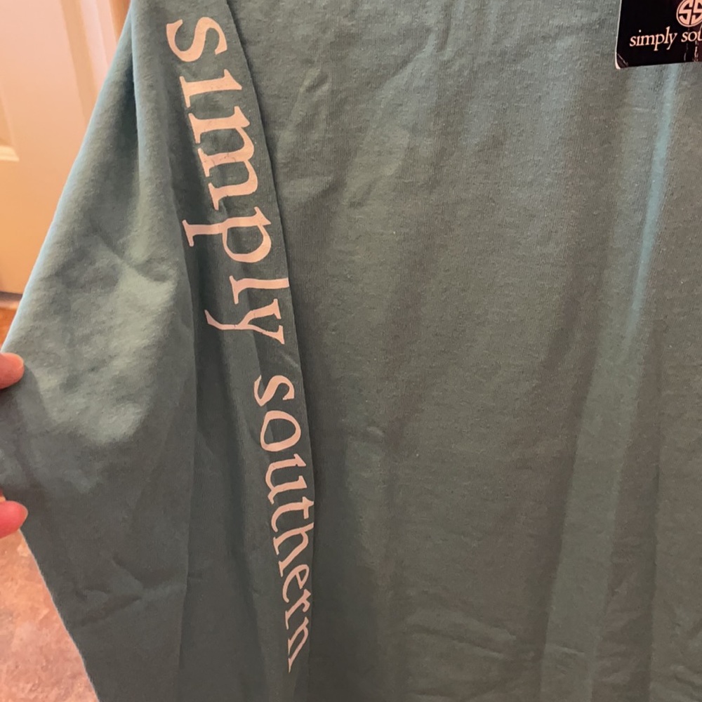 NWT Simply Southern ladies sz S Long Sleeve Tee - Picture 3 of 6
